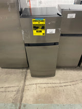 4.5 cu. ft. 2-Door Mini Refrigerator in Platinum Steel with Freezer