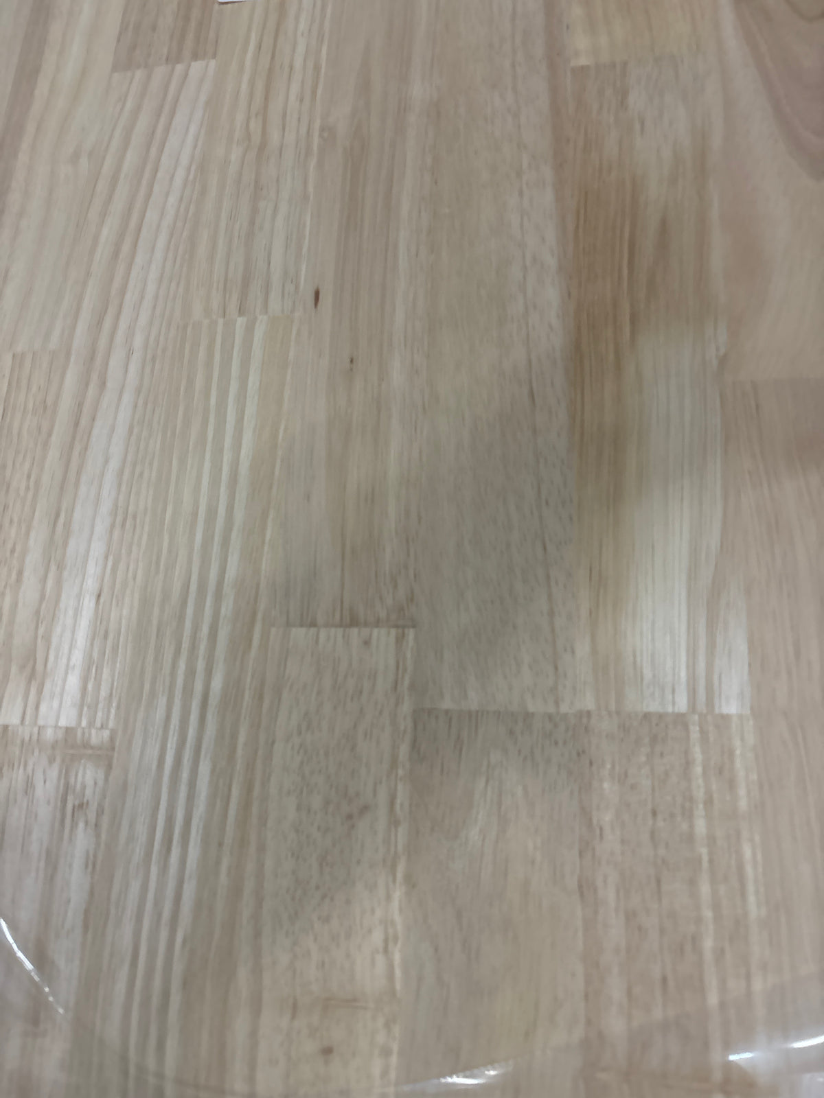 8 ft. L x 25 in. D Unfinished Hevea Solid Wood Butcher Block Countertop With Square Edge