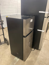 4.5 cu. ft. 2-Door Mini Refrigerator in Platinum Steel with Freezer