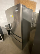 36 in. 26 cu. ft. Standard-Depth 4-Door French Door Refrigerator in Fingerprint-Resistant Stainless Steel Look