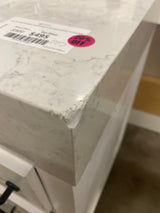 Danby 30 in. Single Sink Platinum Oak Bath Vanity with White Engineered Marble Top (Assembled)