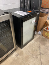 20.3 in. Single Zone 45-Wine Bottles Beverage and Wine Cooler Wine Cooler in Black