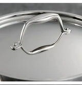 Signature Tri-Ply Clad 5 qt. Round Stainless Steel Dutch Oven with Lid