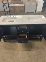 Newport Legacy Vanity 60"x22"x34" in Blue