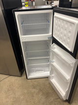 4.5 cu. ft. 2-Door Mini Refrigerator in Platinum Steel with Freezer