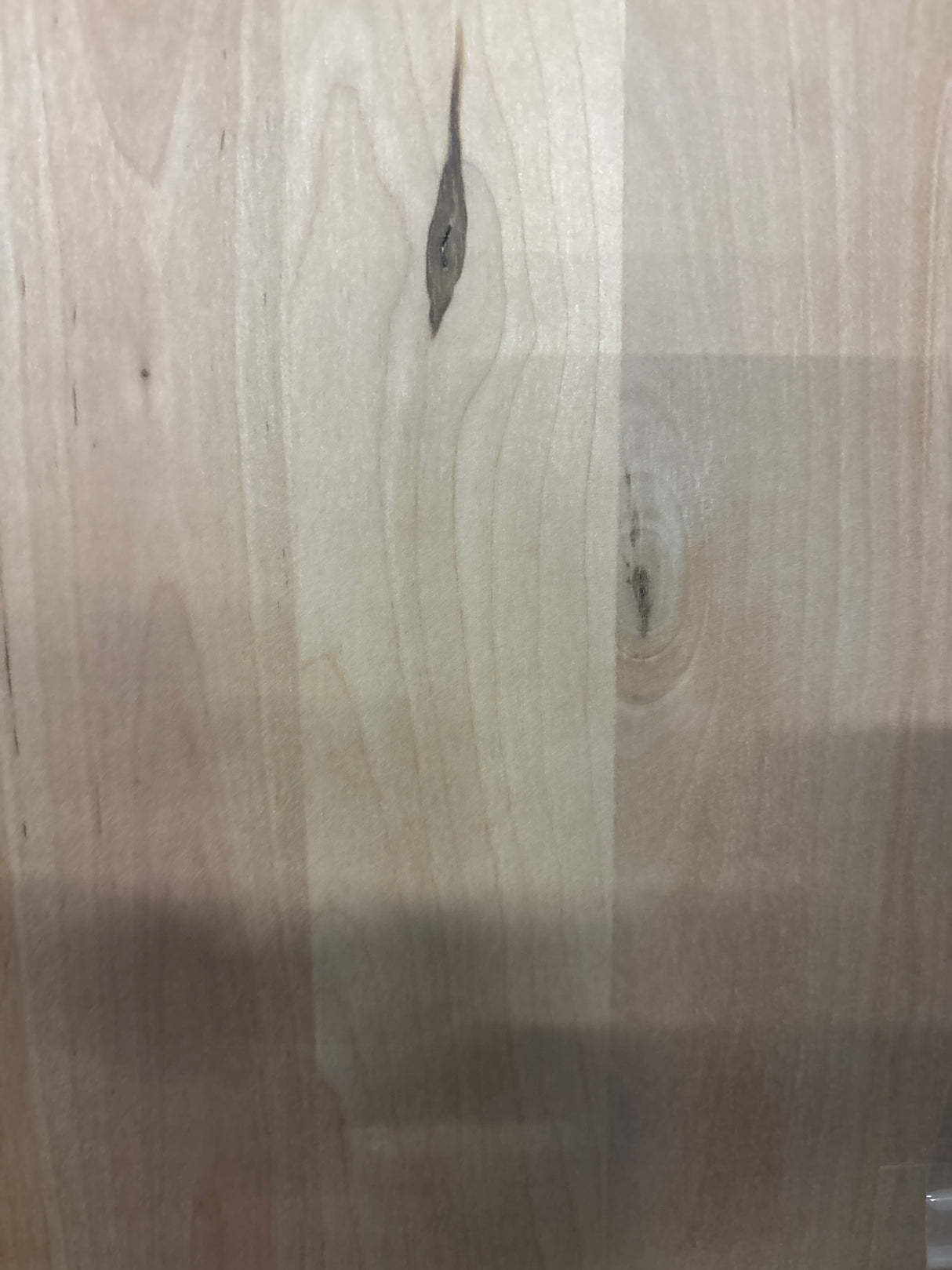 8 ft. L x 25 in. D Unfinished Birch Solid Wood Butcher Block Countertop with Square Edge