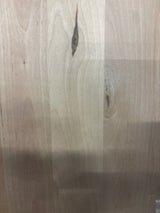 8 ft. L x 25 in. D Unfinished Birch Solid Wood Butcher Block Countertop with Square Edge