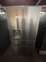 LG 25 cu. ft. Smart Counter-Depth MAX 4-Door French Door Refrigerator with Full-Convert Drawer