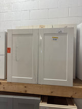 Arlington Vesper White Plywood Shaker Stock Assembled Wall Kitchen Cabinet Soft Close 36 in. W x 12 in. D x 30 in. H