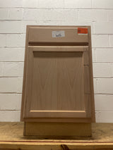 21 in. W x 24 in. D x 34.5 in. H Assembled Base Kitchen Cabinet in Unfinished with Recessed Panel