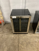 23.4 in. 50 Bottle, 154 Can, Wine and Beverage Cooler with Stainless Steel Door