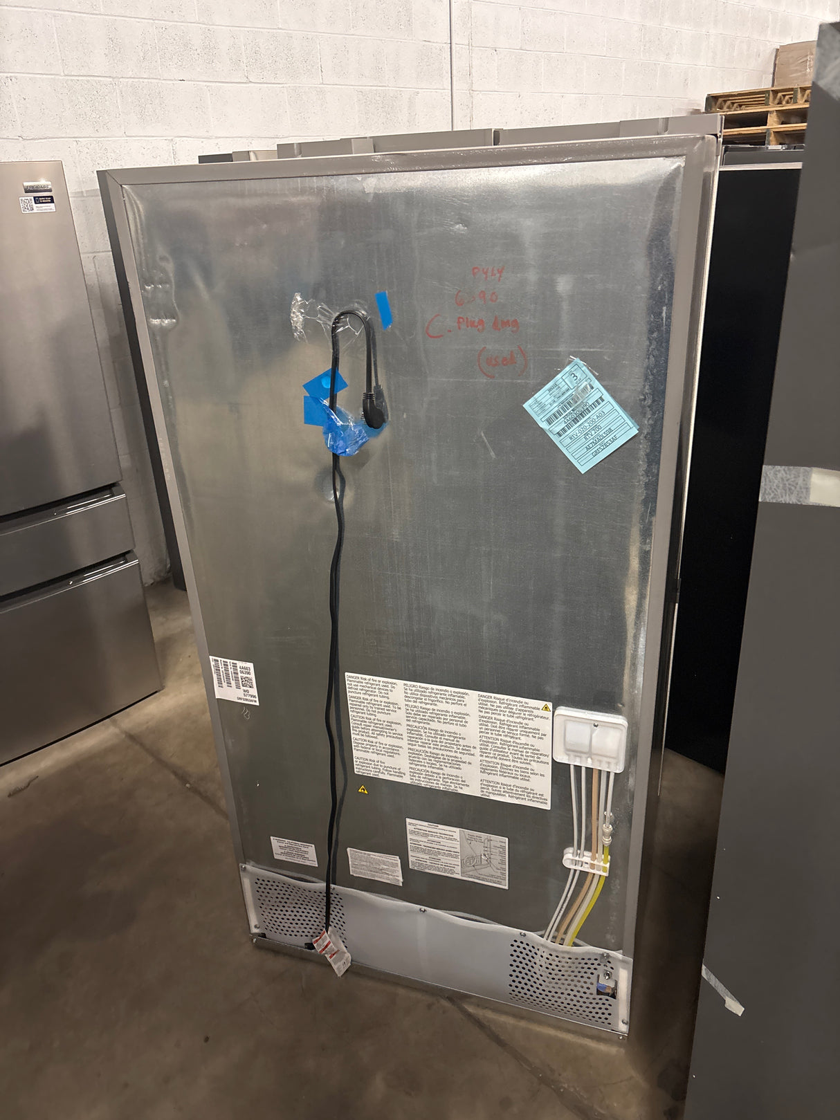 Gallery 36 in. 28 cu. ft. Standard Depth French Door Refrigerator in Smudge-Proof Stainless Steel