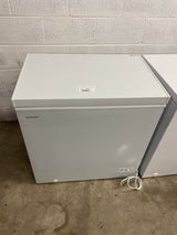 7.0 cu. ft. Manual Defrost Chest Freezer with LED Light in White Garage Ready