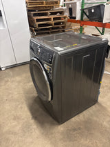 8 cu. ft. vented Front Load Stackable Electric Dryer in Titanium with LuxCare Dry and Perfect Steam