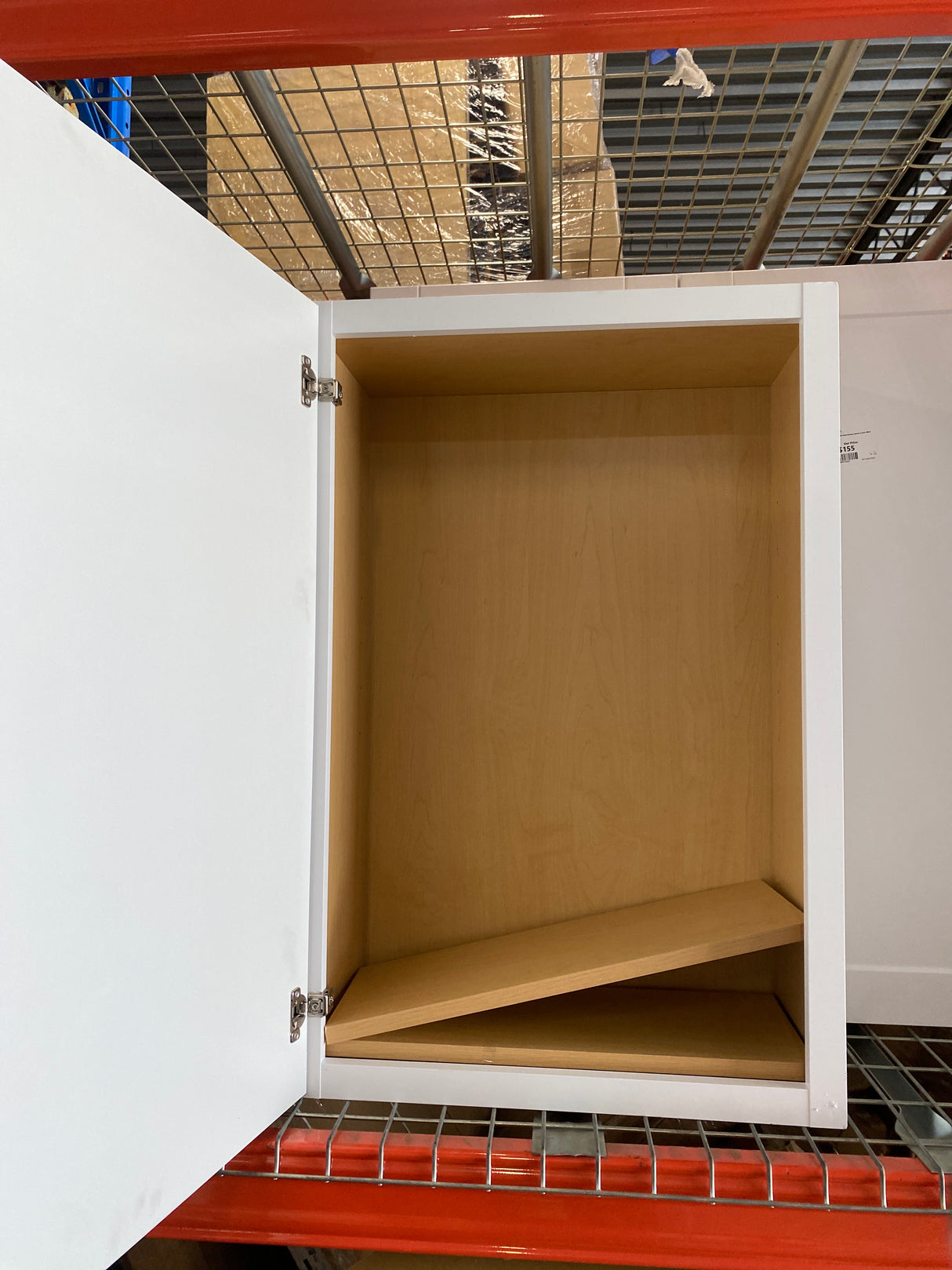 Shaker Satin White Stock Assembled Wall Kitchen Cabinet (24 in. x 36 in. x 12 in.)