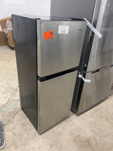 4.5 cu. ft. 2-Door Mini Refrigerator in Platinum Steel with Freezer