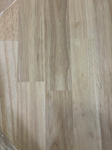 8 ft. L x 25 in. D Unfinished Hevea Solid Wood Butcher Block Countertop With Square Edge