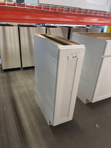 Westfield Feather White Wood Shaker Stock Assembled Base Kitchen Cabinet (23.75 in. W x 35 in. H x 9 in. D)