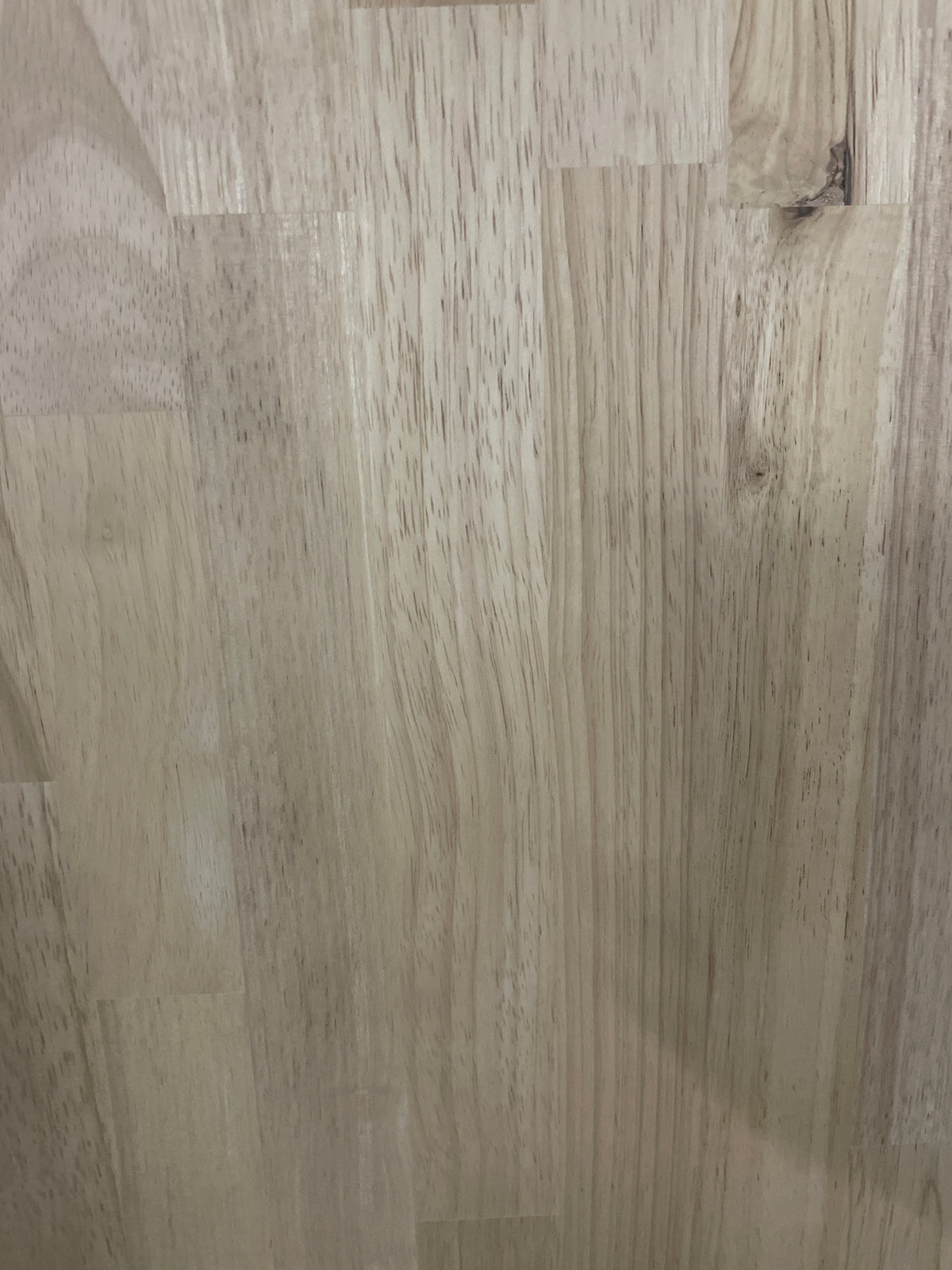 8 ft. L x 25 in. D Unfinished Hevea Solid Wood Butcher Block Countertop With Square Edge