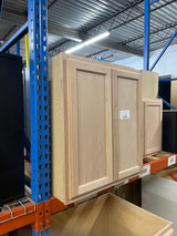 Recessed Panel 27 in. W x 12 in. D x 30 in. H Assembled Wall Cabinet in Unfinished
