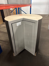 Westfield Dusk Gray Shaker Stock Assembled Base Kitchen Cabinet (36 in. W x 23.75 in. D x 35 in. H)