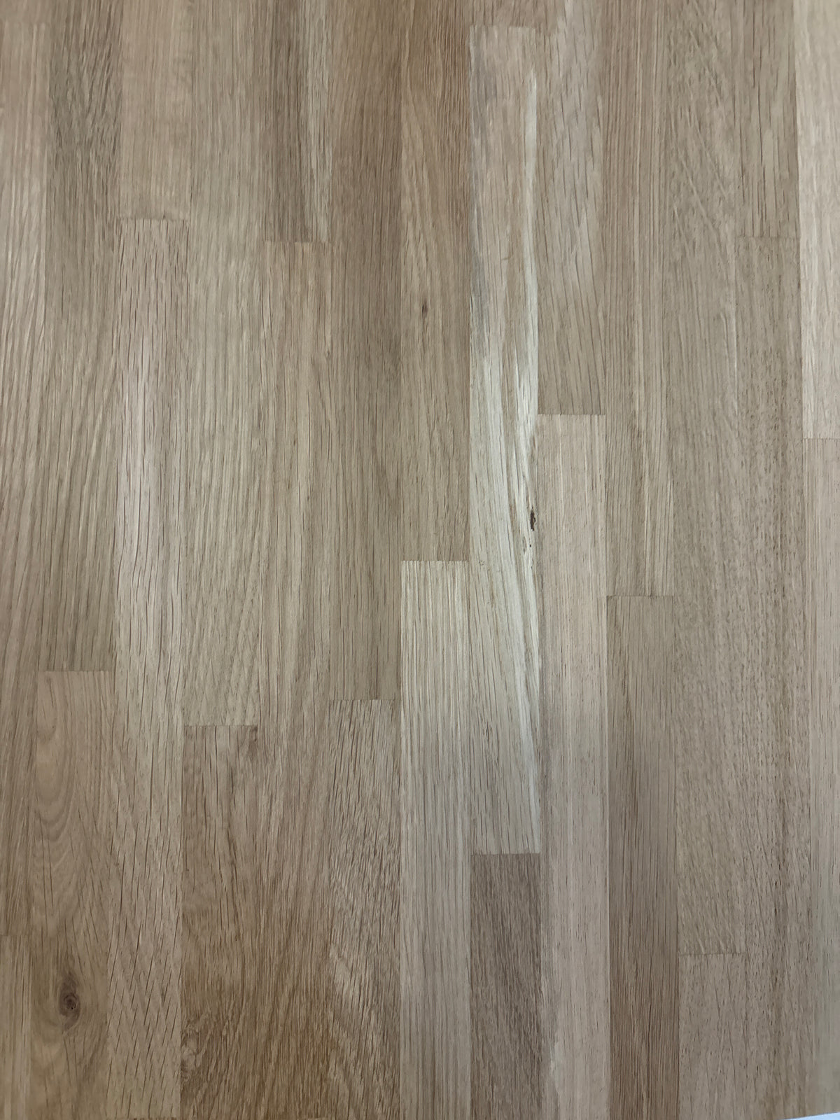 6 ft. L x 25 in. D Unfinished Oak Solid Wood Butcher Block Countertop with Eased Edge