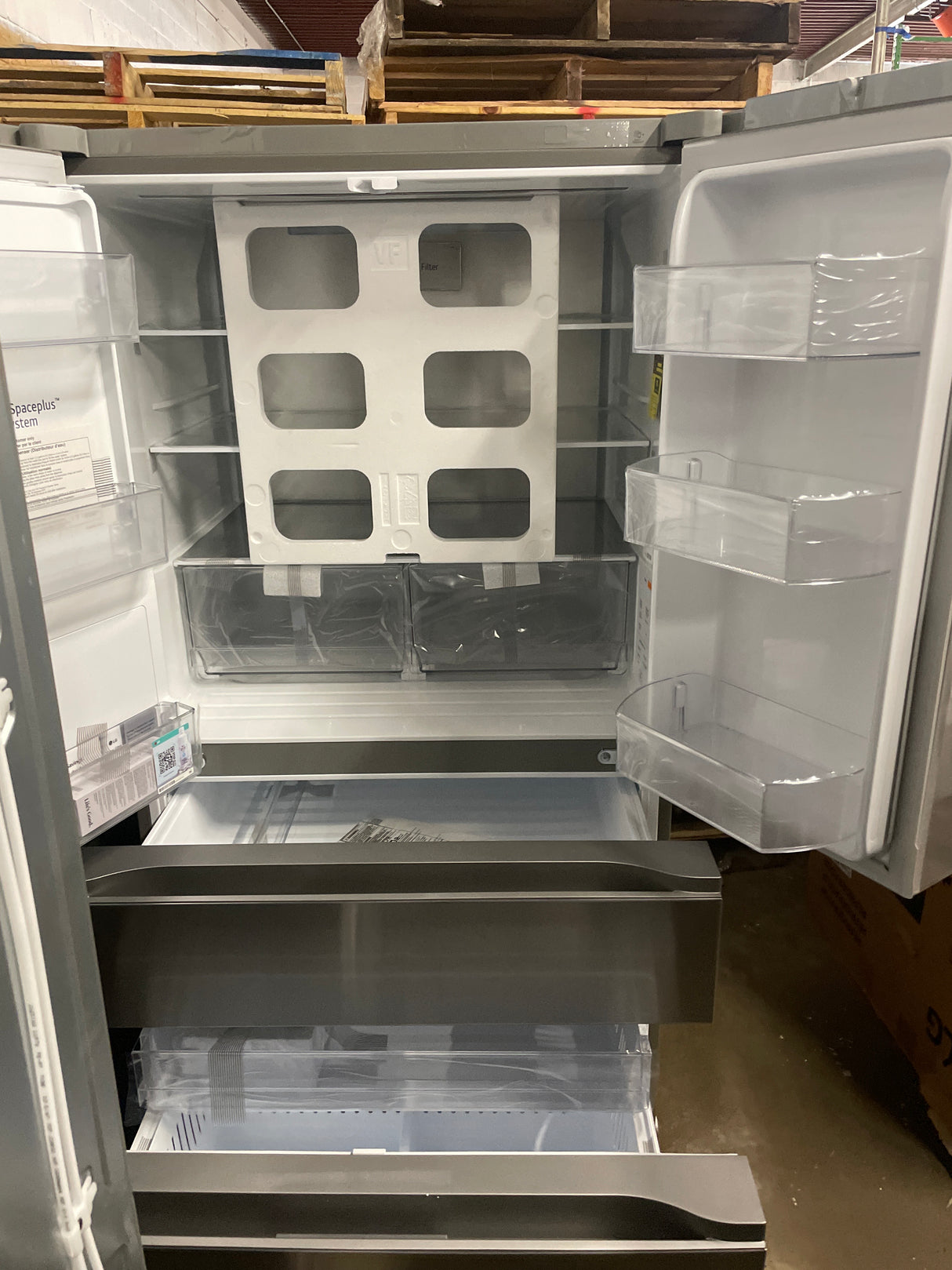 LG 29 cu. ft. Smart Standard-Depth MAX 4-Door French Door Refrigerator with Full-Convert Drawer