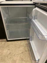 2.6 cu. ft. Mini Refrigerator with 3-Glass Shelves and Manual Defrost in Black, ENERGY STAR