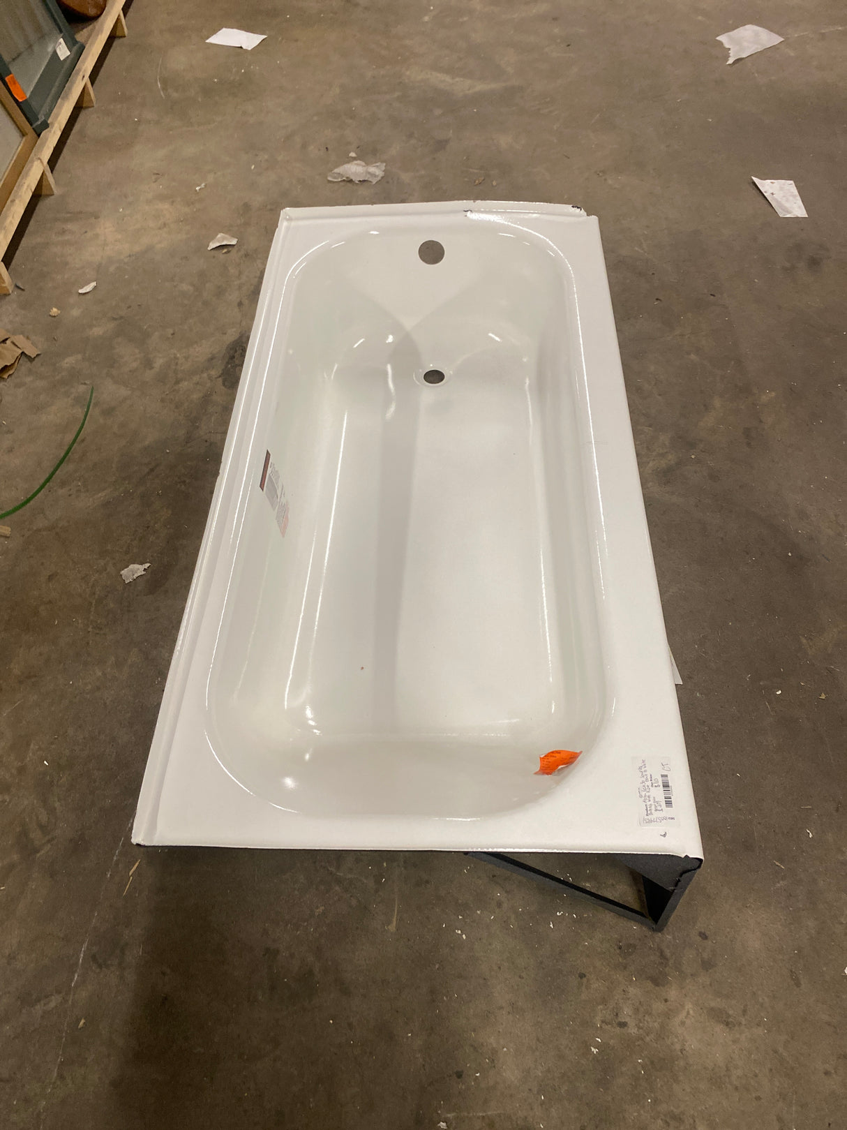 Aloha 60 in. Right Drain Rectangular Alcove Soaking Bathtub in White