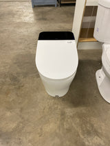 Elegant Luxury Elongated Smart Bidet Toilet in White w/Surprise Ambient Light, Build-in Tank, Auto Open/Close, UV Light