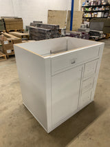 Westcourt 30 in. W x 21 in. D Bathroom Vanity Cabinet Only in White