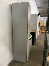 Shaker Assembled 18x96x24 in. Pantry Kitchen Cabinet in Dove Gray