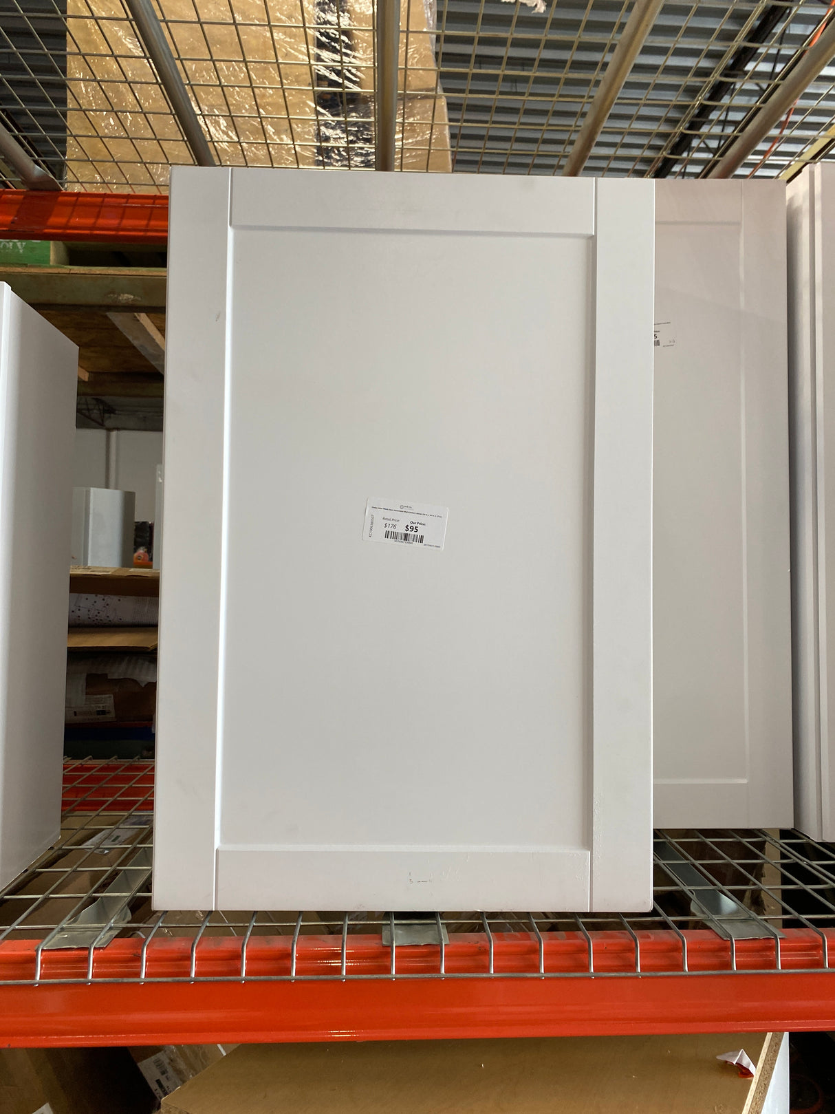 Shaker Satin White Stock Assembled Wall Kitchen Cabinet (24 in. x 36 in. x 12 in.)