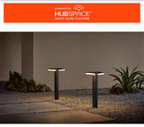 Smart Low Voltage Black Plug-in Integrated LED RGB Landscape Light Kit with Transformer Powered by Hubspace 2-Pack