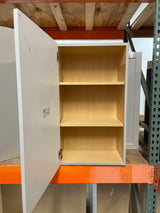 Designer Series Melvern 21 in. W x 12 in. D x 36 in. H Assembled Shaker Wall Kitchen Cabinet in Heron Gray