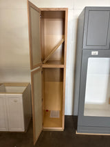Hampton Assembled 18x90x24 in. Pantry/Utility Cabinet in Unfinished Beech