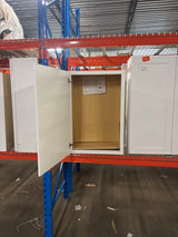 Shaker Satin White Stock Assembled Wall Kitchen Cabinet (24 in. x 36 in. x 12 in.)