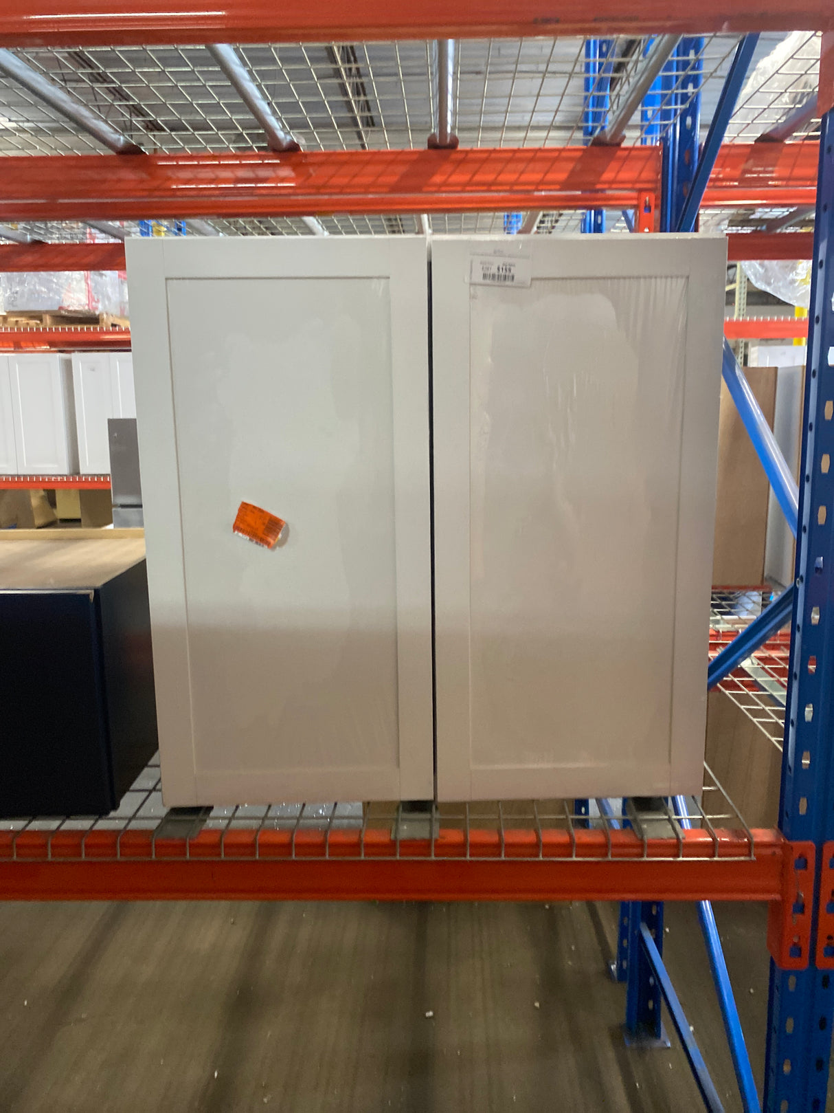 Westfield Feather White Shaker Stock Assembled Wall Kitchen Cabinet (36 in. W x 12 in. D x 36 in. H)