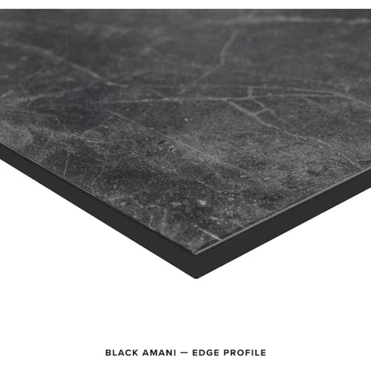 6 ft. L x 25 in. D Engineered Composite Countertop in Calcutta Blanc with Satin Finish