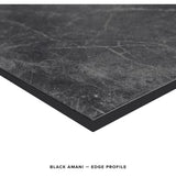 6 ft. L x 25 in. D Engineered Composite Countertop in Calcutta Blanc with Satin Finish