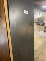 8 ft. L x 25 in. D Engineered Composite Countertop in Black Amani with Satin Finish