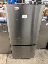 18.7 cu. ft. Bottom Freezer Refrigerator in Stainless Steel