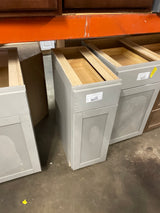 Westfield Dusk Gray Shaker Stock Assembled Base Kitchen Cabinet (12 in. W x 23.75 in. D x 35 in. H)