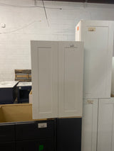 Arlington Vesper White Plywood Shaker Stock Assembled Wall Kitchen Cabinet Soft Close 24 in. W x 12 in. D x 36 in. H