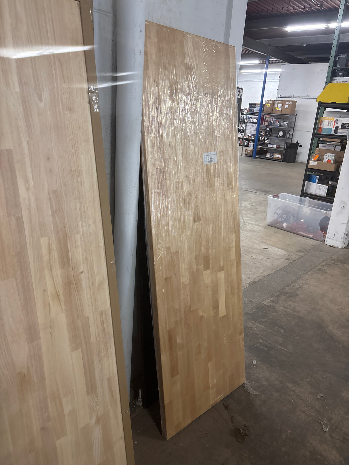 6 ft. L x 25 in. D Finished Engineered Birch Butcher Block Countertop