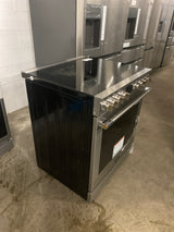 Professional 30 in. 5 Element Slide-In Electric Range in Stainless Steel with Air Fry and Total Convection