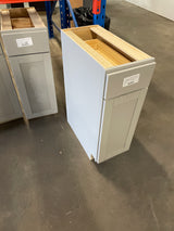 Westfield Dusk Gray Shaker Stock Assembled Base Kitchen Cabinet (12 in. W x 23.75 in. D x 35 in. H)