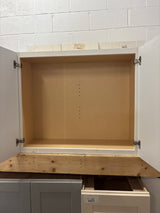 Arlington Vesper White Plywood Shaker Stock Assembled Wall Kitchen Cabinet Soft Close 36 in. W x 12 in. D x 30 in. H