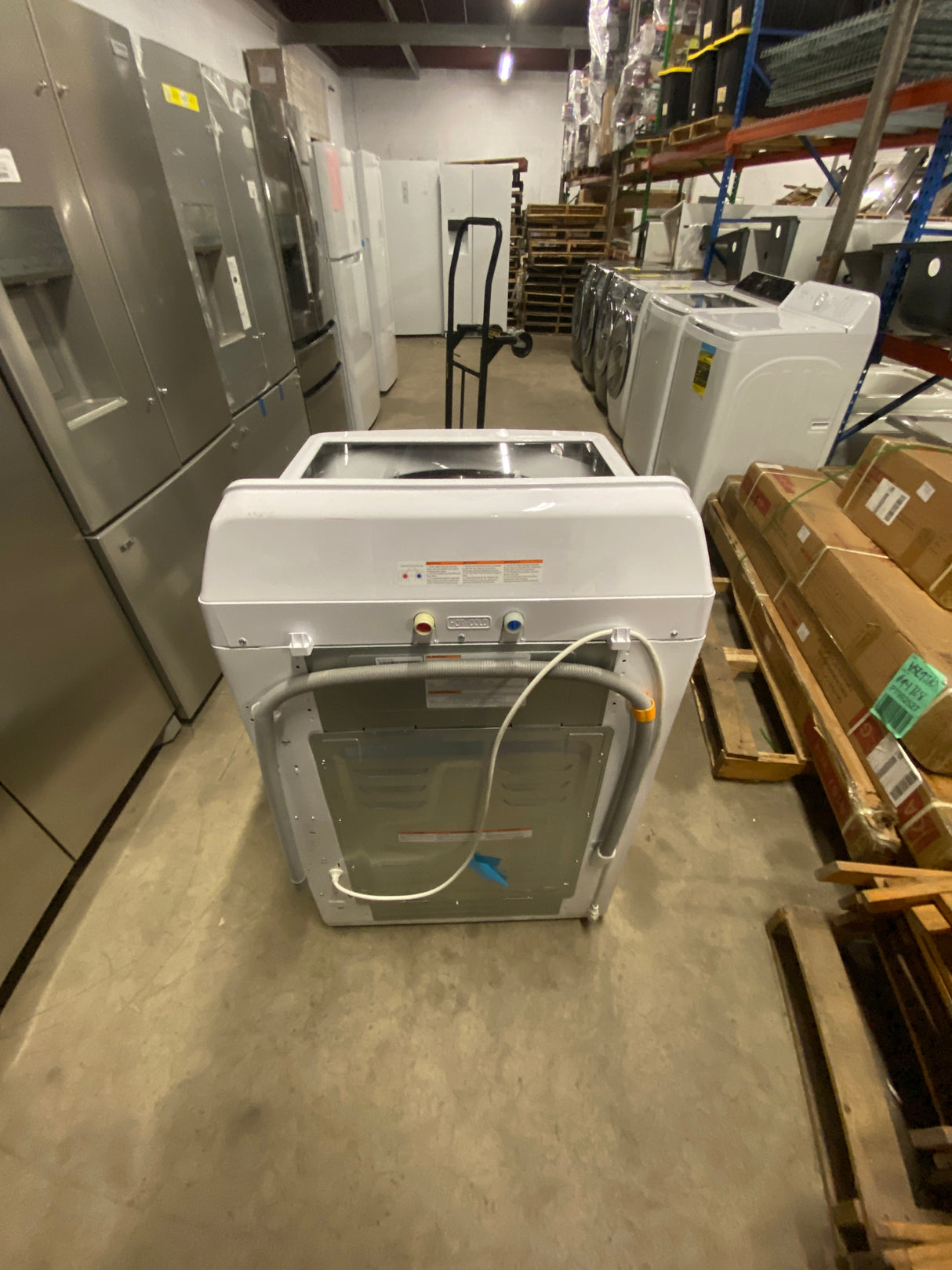 4.4 Cu. Ft. Top Load Washer in White with Max Fill Option