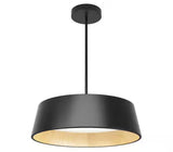Alton 43-Watt Integrated LED Black 5 CCT Modern Hanging Pendant Chandelier Light Fixture for Dining Room or Kitchen